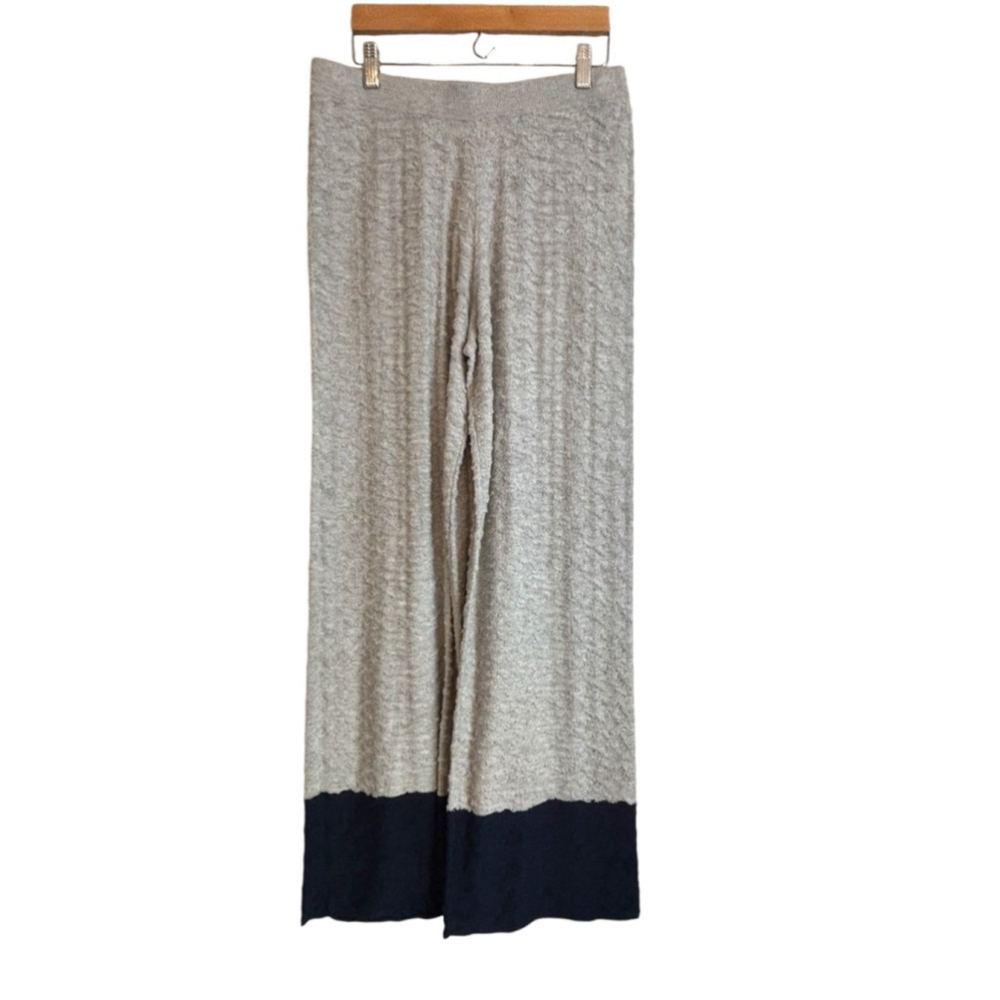 Lisa Todd Gray Navy Wide Leg Pants Women's Size Small